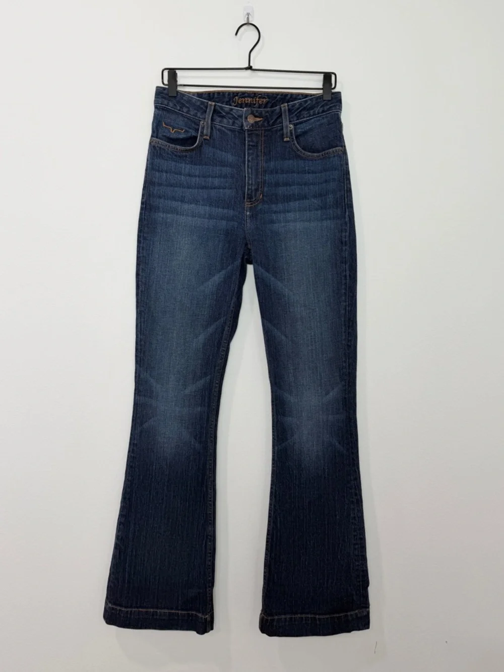 Kimes Ranch Jennifer Medium Wash Jeans Flare Leg Size 6 34 - Picture 2 of 6